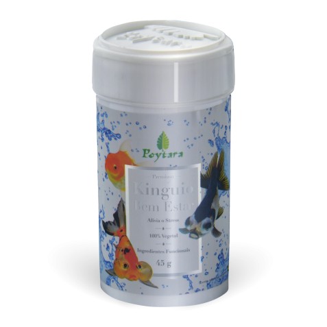 Ração Poytara Kinguio Bem Estar 45g Ração Poytara Kinguio Bem Estar 45g