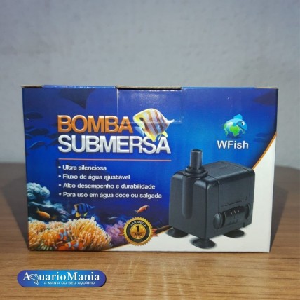 WFISH Bomba Submersa 450l/h...