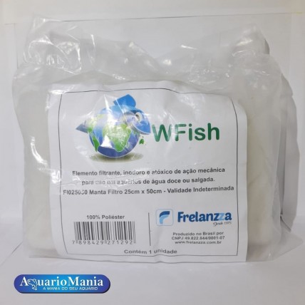 Wfish Perlon 25x50cm²